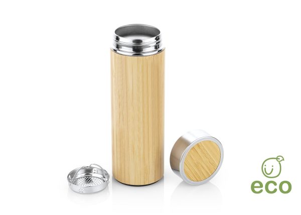 Termo Bambú 500ml / 17 Oz