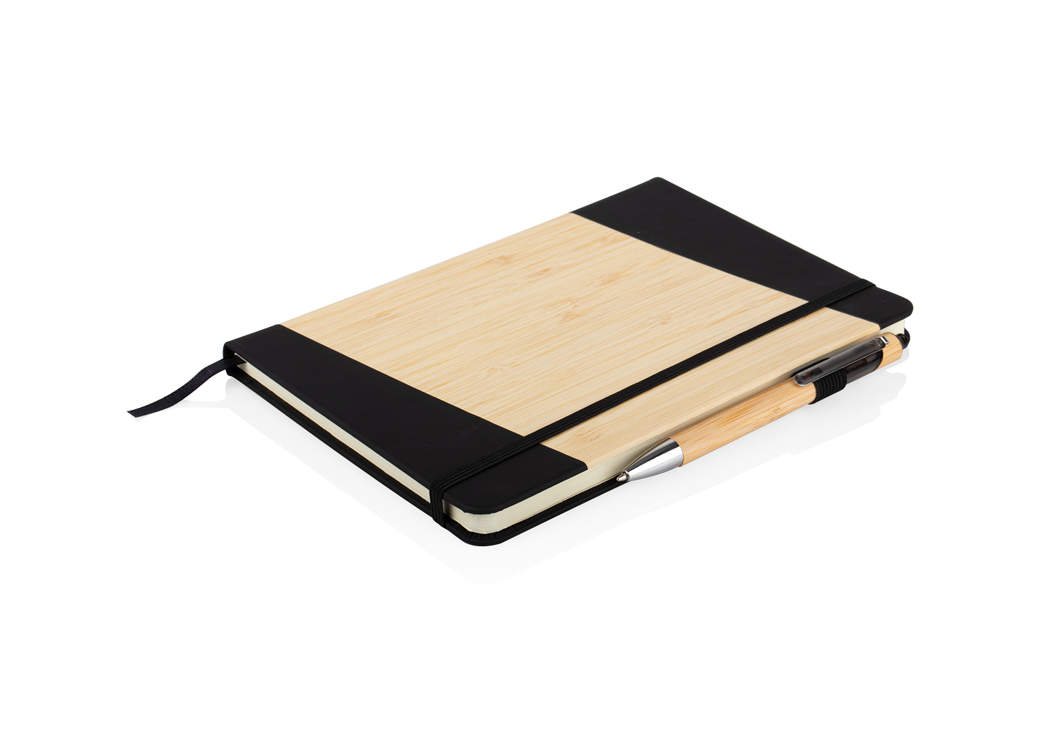 Libreta Bambú Journey con Bolígrafo
