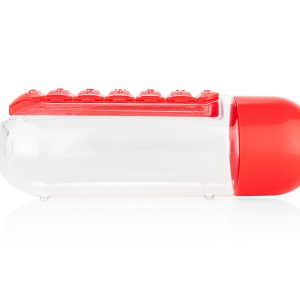 Botella con Pastillero Albus 750 ml / 25 Oz