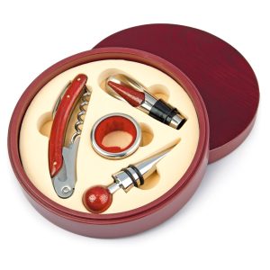 Caja Circular de Madera